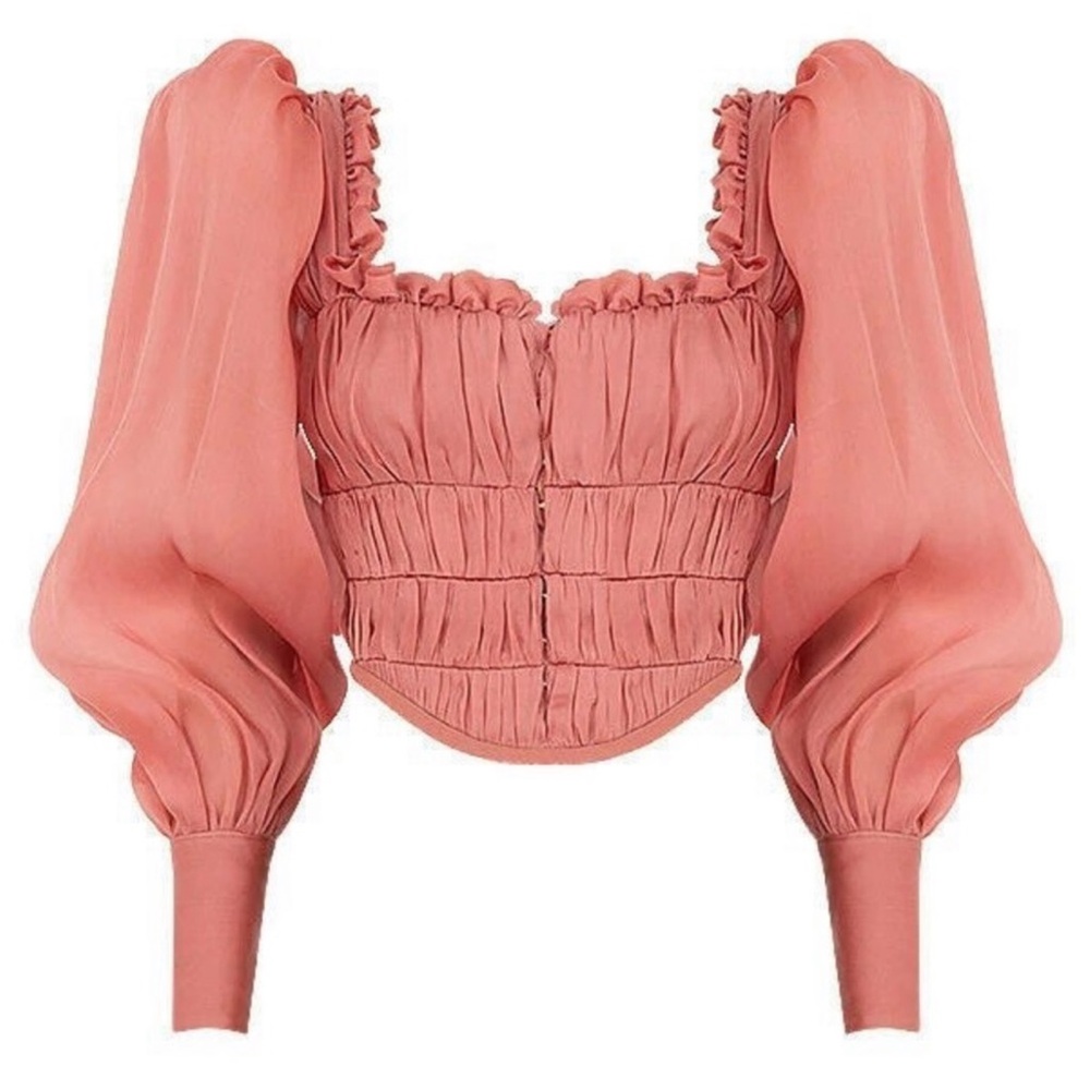 House of Cb Palais pink corset top, Size XS